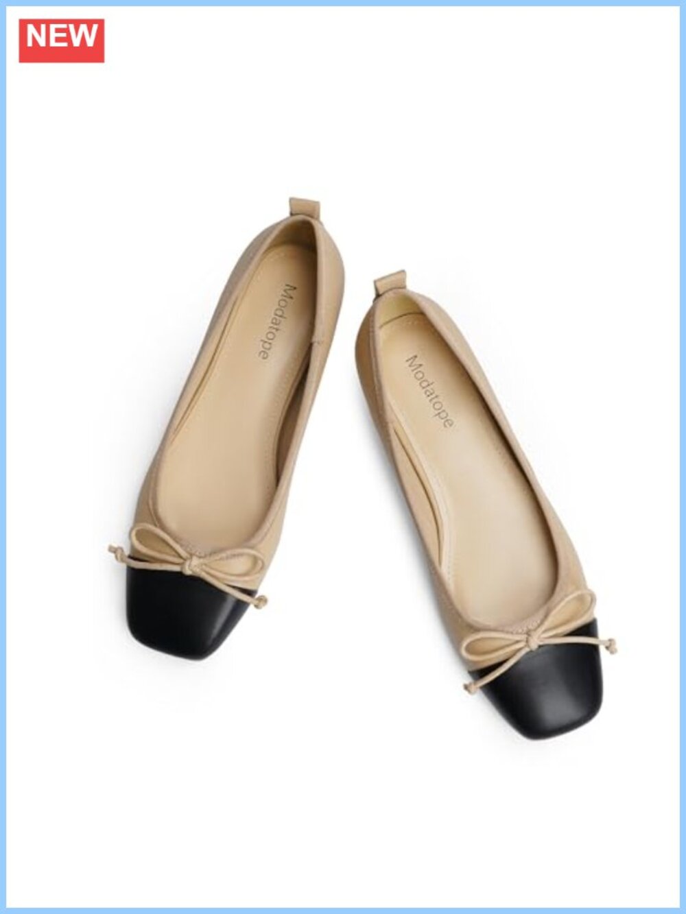 Womens Ballet Flats Faux Leather Bow Slip On Dance Dress Shoes